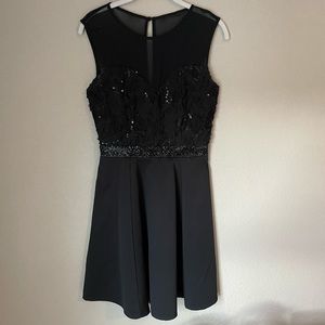 Black formal dress